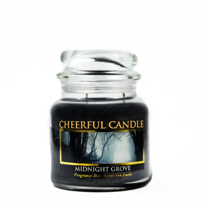 Cheerful Candle® Cheerful Candle® Midnight Grove közepes üveggyertya 454 g