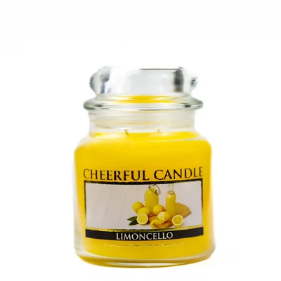Cheerful Candle® Cheerful Candle® Limoncello közepes üveggyertya 454 g