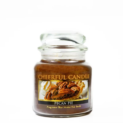 Cheerful Candle® Cheerful Candle® Pecan Pie közepes üveggyertya 454 g