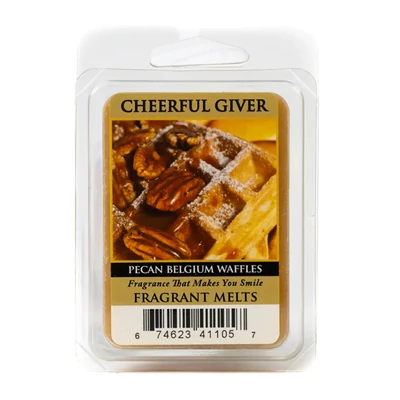 Cheerful Candle® Pecan Belgium Waffles mini viasz