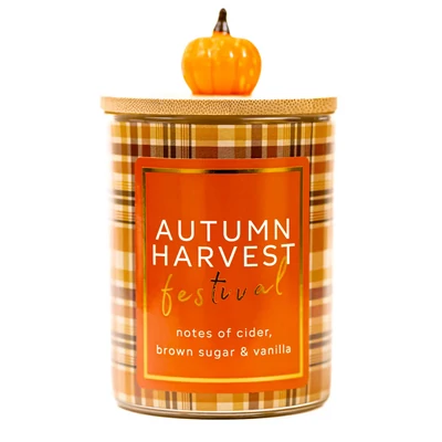 Cheerful Candle® Seasonal Autumn Harvest Festival közepes gyertya 283 g