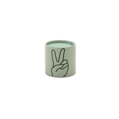 Paddywax™ Lavender & Thyme Impressions "Peace" kerámia gyertya