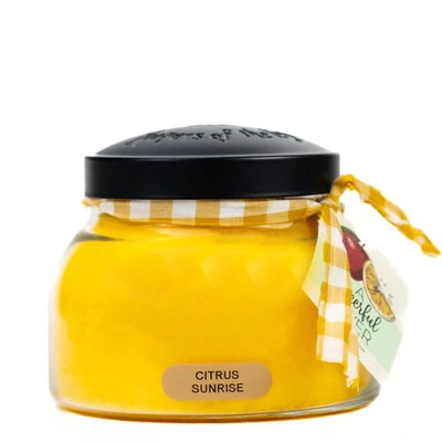 Keepers of the Light® Citrus Sunrise közepes üveggyertya 624 g