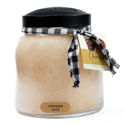Keepers of the Light® Parisian Café nagy üveggyertya 964 g