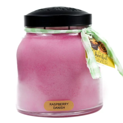 Keepers of the Light® Keepers of the Light® Raspberry Danish nagy üveggyertya 964 g