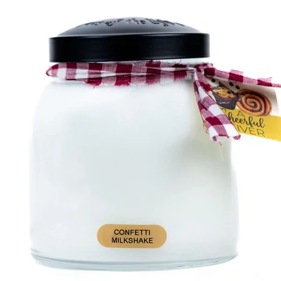 Keepers of the Light® Confetti Milkshake nagy üveggyertya 964 g