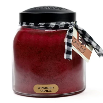 Keepers of the Light® Cranberry Orange nagy üveggyertya 964 g