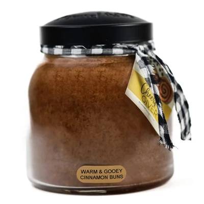 Keepers of the Light® Warm and Gooey Cinnamon Buns nagy üveggyertya 964 g