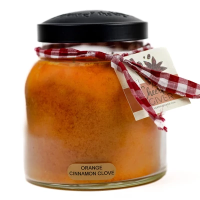 Keepers of the Light® Orange Cinnamon Clove nagy üveggyertya 964 g