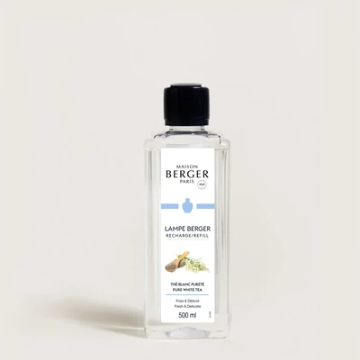 Maison Berger Paris Pure White Tea katalitikus lámpa utántöltő 500 ml