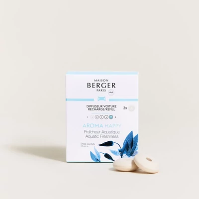 Maison Berger Paris Aroma Happy - Aquatic Freshness autós illatdiffúzor utántöltő