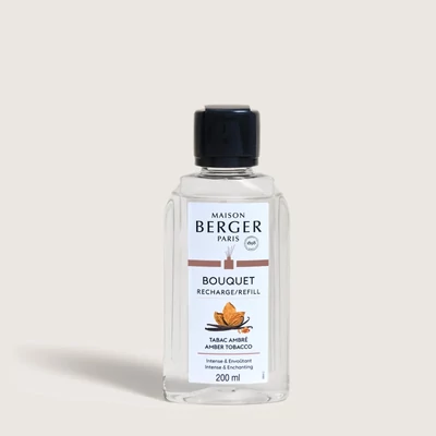 Maison Berger Paris Amber Tobacco diffúzor utántöltő 200 ml