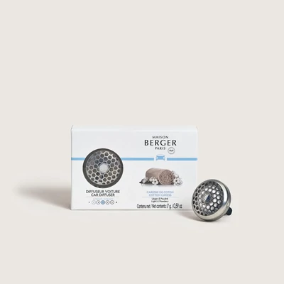 Maison Berger Paris Matt Silver Cotton Caress illatdiffúzor szett