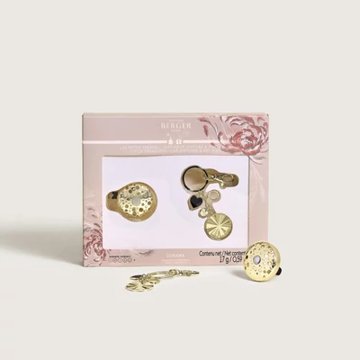 Maison Berger Paris® Ophelia Gold autós illatdiffúzor és kulcstartó szett