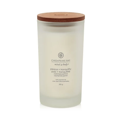 Chesapeake Bay Candle® peace + tranquility (cashmere jasmine) nagy üveggyertya