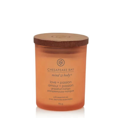 Chesapeake Bay Candle® love + passion (grapefruit mango) kis üveggyertya