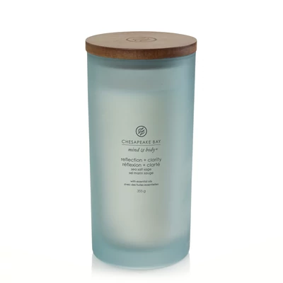 Chesapeake Bay Candle® reflection + clarity (sea salt sage) nagy üveggyertya