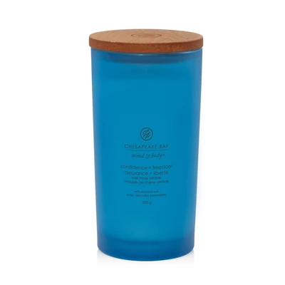 Chesapeake Bay Candle® confidence + freedom (oak moss amber) nagy üveggyertya
