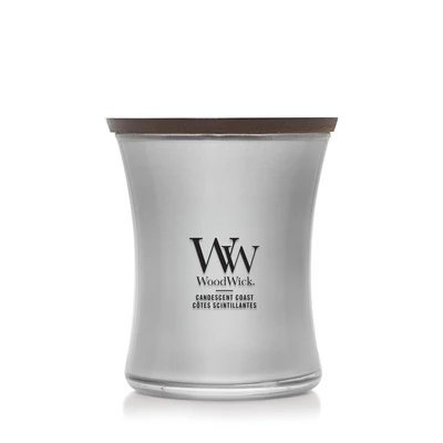 WoodWick® Candescent Coast közepes üveggyertya 275 g