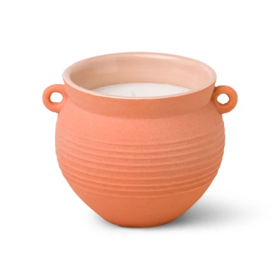 Paddywax™ Raw Clay & Pear Santorini kis kerámia gyertya