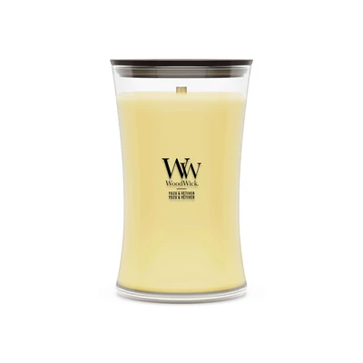 WoodWick® Yuzu & Vetiver nagy üveggyertya 609 g
