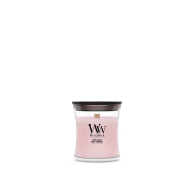 WoodWick® Rose Blush kis üveggyertya 85 g