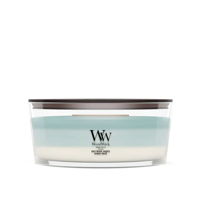 WoodWick Driftwood Shores Trilogy hajógyertya 453 g