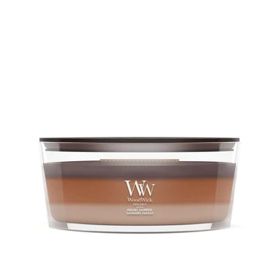 WoodWick Radiant Cashmere Trilogy hajógyertya 453 g