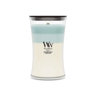 WoodWick Driftwood Shores Trilogy nagy üveggyertya 609 g