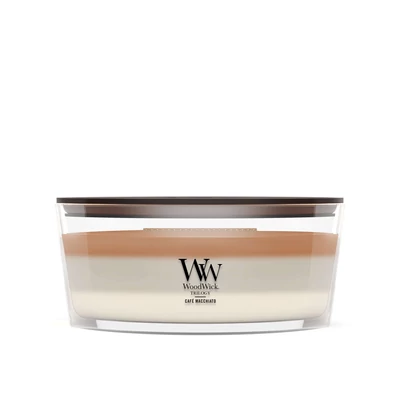 WoodWick Café Macchiato Trilogy hajógyertya 453 g