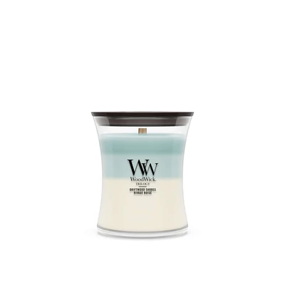 WoodWick Driftwood Shores Trilogy közepes üveggyertya 275 g