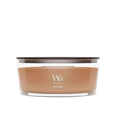 WoodWick Hazelnut Roast hajógyertya 453 g