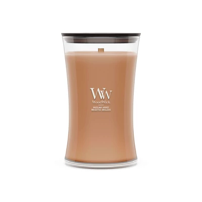 WoodWick Hazelnut Roast nagy üveggyertya 609 g