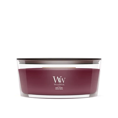 WoodWick® Dark Cherry hajógyertya 453 g