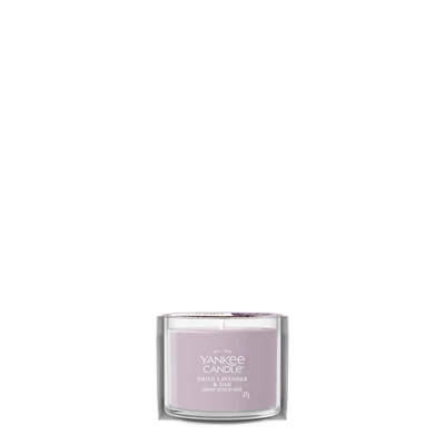 Yankee Candle Dried Lavender & Oak Signature üveges mintagyertya 37 g