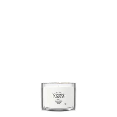 Yankee Candle® Soft Blanket Signature üveges mintagyertya 37 g