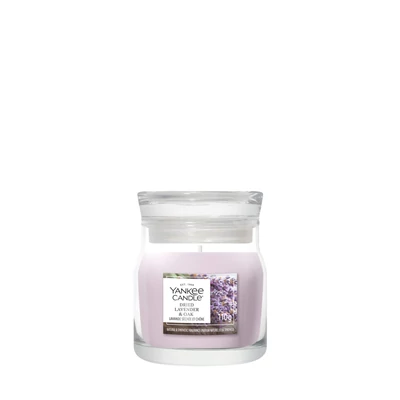 Yankee Candle Dried Lavender & Oak Signature kis üveggyertya 110 g
