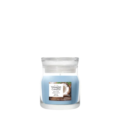 Yankee Candle Salted Coconut Signature kis üveggyertya 110 g