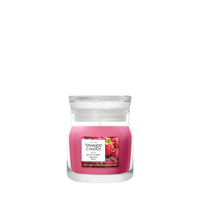 Yankee Candle Red Raspberry Signature kis üveggyertya 110 g