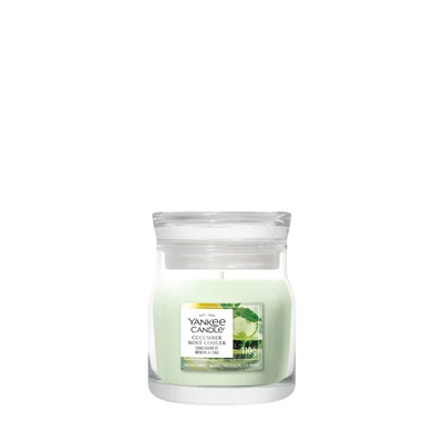 Yankee Candle Cucumber Mint Cooler Signature kis üveggyertya 110 g