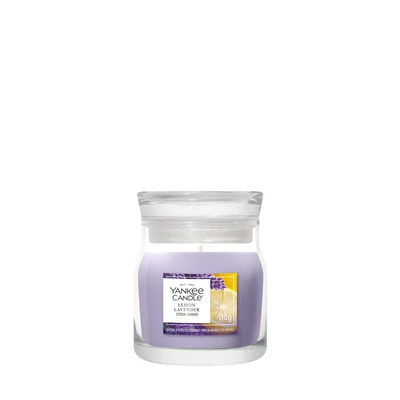 Yankee Candle Lemon Lavender Signature kis üveggyertya 110 g