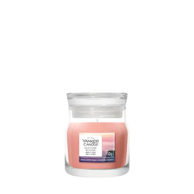 Yankee Candle Cliffside Sunrise Signature kis üveggyertya 110 g