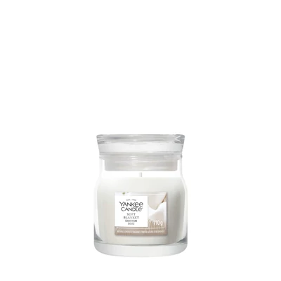 Yankee Candle Soft Blanket Signature kis üveggyertya 110 g
