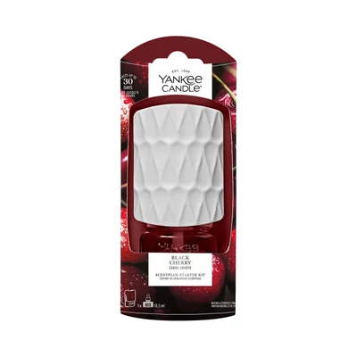 Yankee Candle® Black Cherry Organic elektromos légfrissítő szett