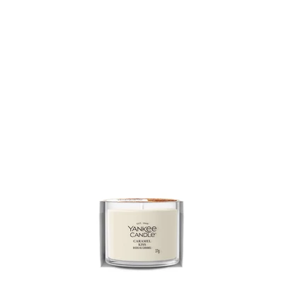 Yankee Candle® Caramel Kiss üveges mintagyertya 37 g