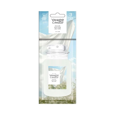 Yankee Candle® Clean Cotton bonus autóillatosító
