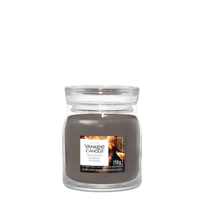 Yankee Candle® Crackling Embers Signature kis üveggyertya 110 g