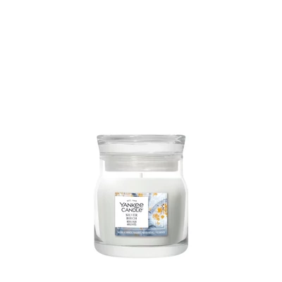 Yankee Candle® Silver Birch Signature kis üveggyertya 110 g