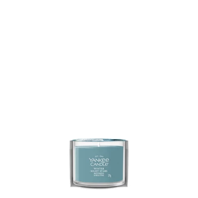 Yankee Candle® Winter Night Stars üveges mintagyertya 37 g