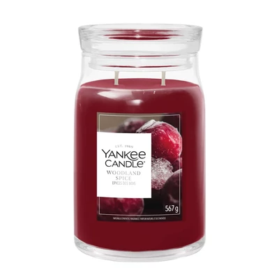 Yankee Candle® Woodland Spice Signature nagy üveggyertya 567 g